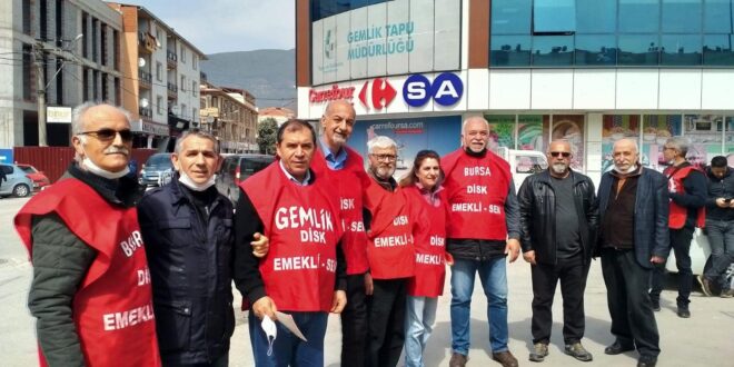 DİSK EMEKLİ SEN “BU BÖYLE GİTMEZ” DEDİ