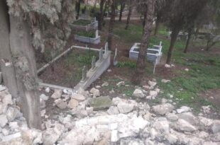 Umurbey Mezarlığının durumu içler acısı