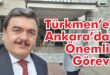 Mehmet Türkmen'e Daire Başkanı Oldu