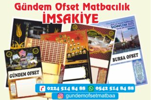 imsakiye modelleri satışta