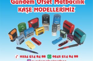 GÜNDEM KAŞE ÜRETİMİ