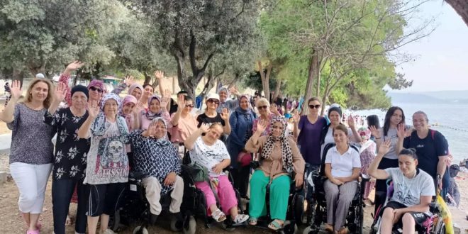 Engelli Kadınlar Derneği Üyeleri Gemlik'te
