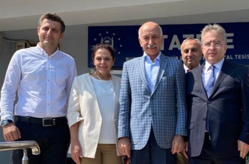 Ulaştırma Bakan Yardımcısı Gemlik'e Geldi