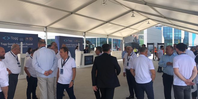Oda ve borsa başkanları TOGG'a geldi