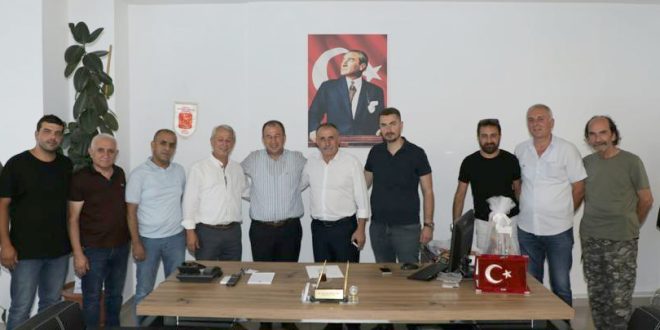 Gemlik'te Esnaf oda ve kooperatiflerden  Tezsevere ziyaret