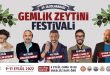 29. Uluslararası Gemlik Zeytini Festivali başlıyor