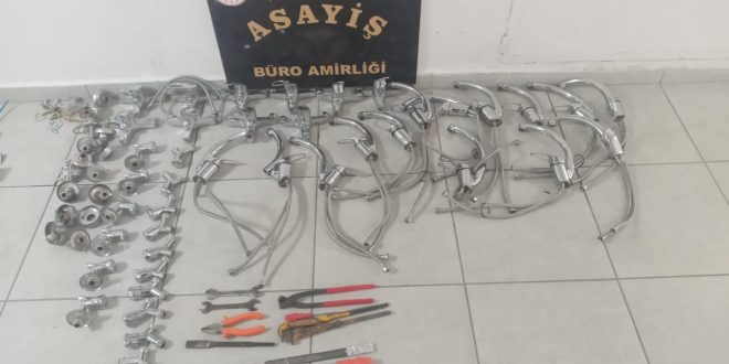 5 AYRI İNŞAATTAN HIRSIZLIK YAPAN ZANLILAR YAKALANDI