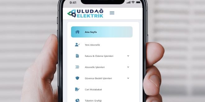 ULUDAĞ ELEKTRİK ONLINE İŞLEM MERKEZİNİN ENERJİSİ YENİLENDİ