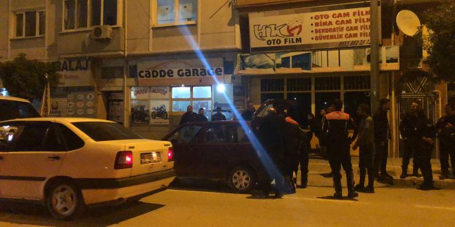 Gemlik’te çalıntı oto yakalandı