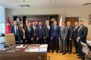 GTSO Heyeti Ankara'da Bakanlıkları Ziyaret Etti