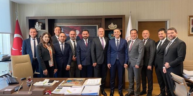 GTSO Heyeti Ankara'da Bakanlıkları Ziyaret Etti