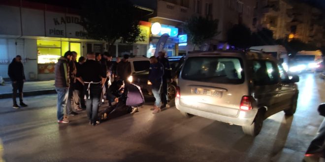 Yaşlı Kadına Araç Çarptı