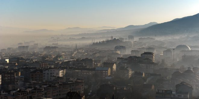 Bursa hava kirliğinde birinci sırada