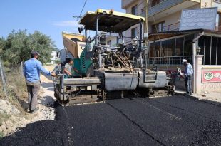 Gemlik’te 2022’de dört koldan yol çalışması