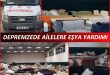 Depremzedelere 2.El Eşya Yardımı