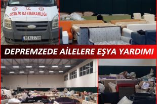 Depremzedelere 2.El Eşya Yardımı