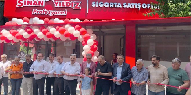 Sinan Yıldız Profesyonel Sigorta Satış Ofisi hizmete açıldı