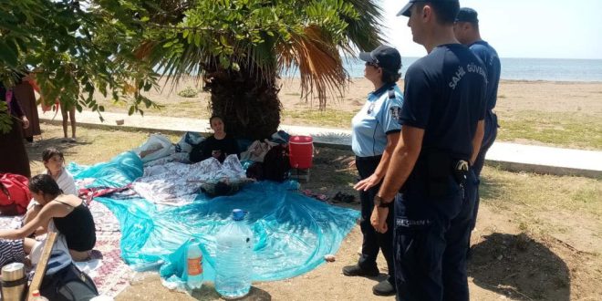 JANDARMA SAHİLLERDE GÖZ AÇTIRMIYOR…