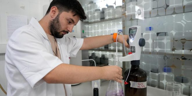 Gemlik’teki laboratuvar çiftçilere rehber oluyor