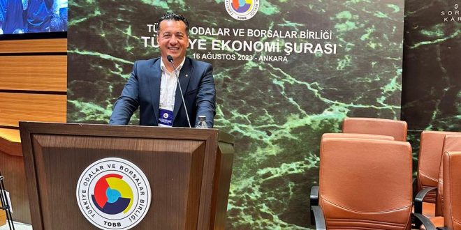 Hamaloğlu, "Türkiye Ekonomi Şûrası'na katıldı