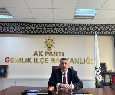 AK Parti İlçe Başkanı Osman Alemdar İstifa Etti..