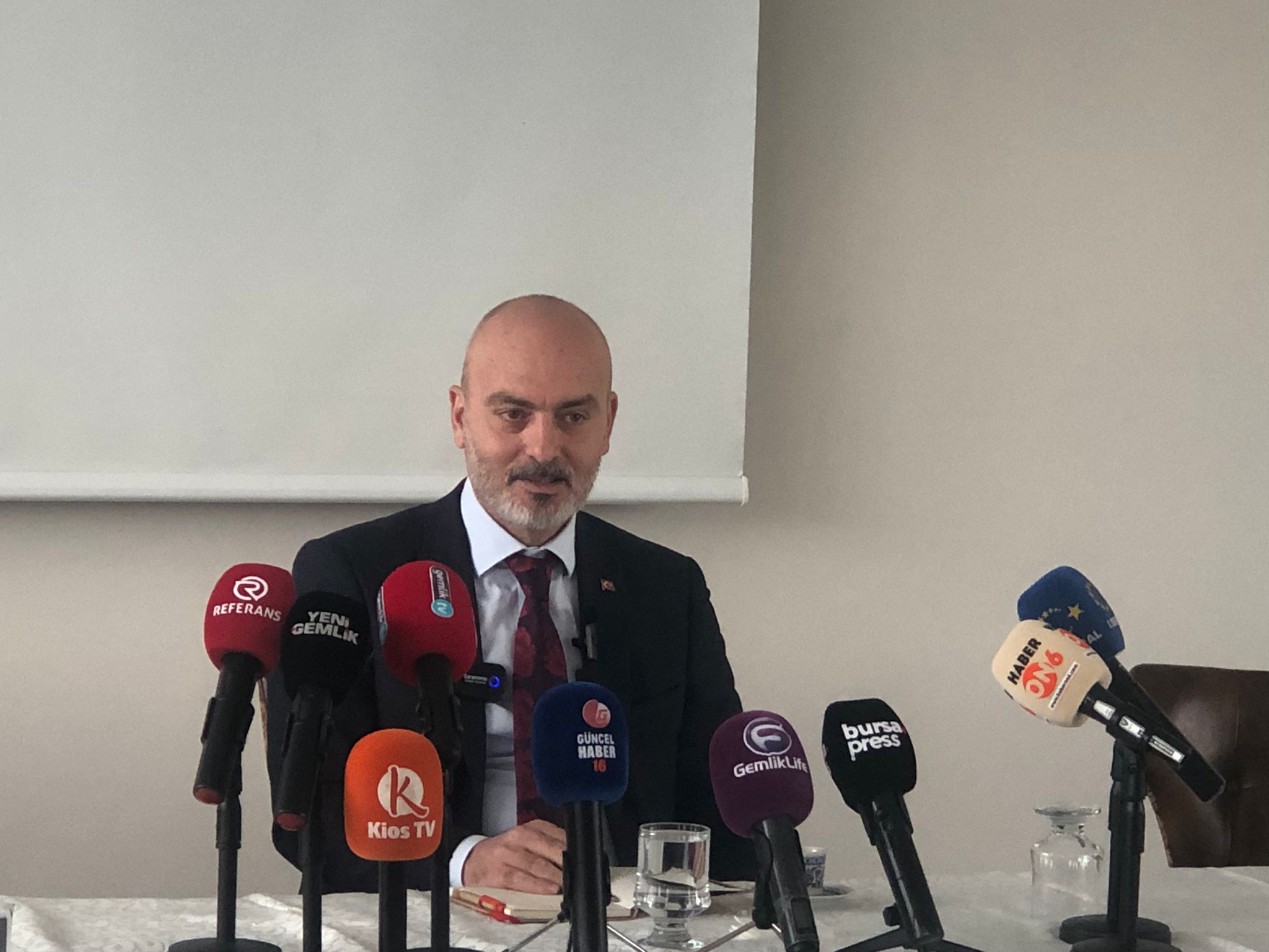 ZAFER IŞIK GEMLİK BASINIYLA BİR ARAYA GELDİ