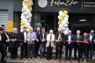 Fidan Eker Tekstil Ürünleri Merkezi Açıldı