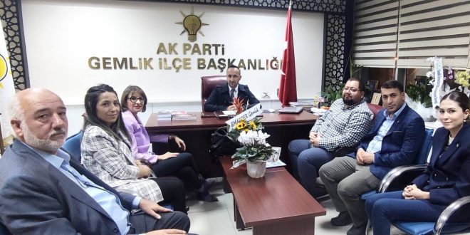 EMDDER’den Ak Parti Gemlik’e Ziyaret