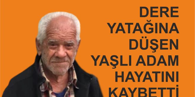 Gemlik’te Dere Yatağına Düşen Yaşlı Adam Hayatını Kaybetti