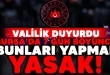 Bursa'da terör alarmı! 7 gün boyunca bunları yapmak yasak..