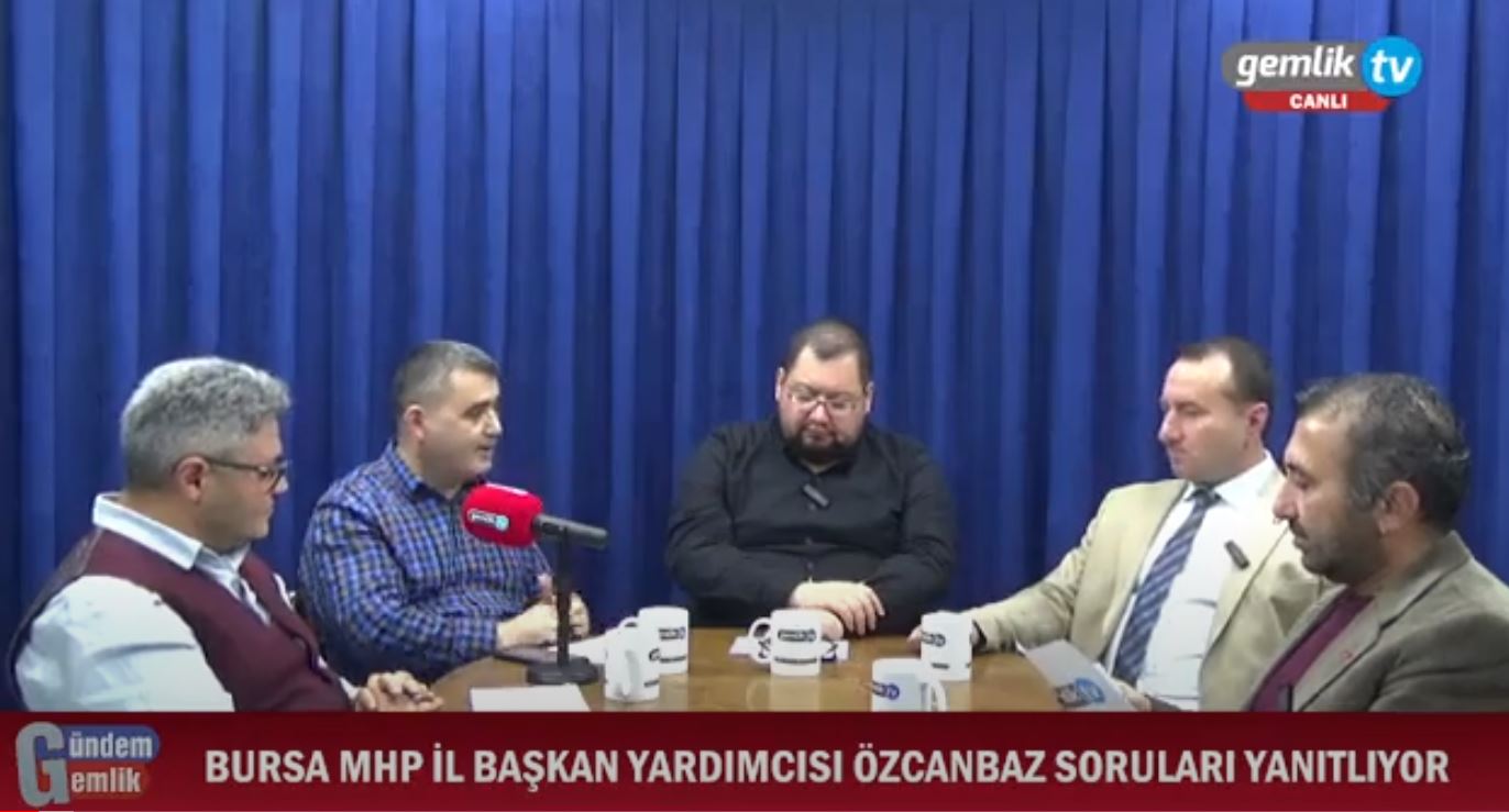 Özcanbaz Gemliktv canlı yayınında soruları cevapladı...