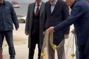 SU ÜRÜNLERİ GENEL MÜDÜRÜ, ZAFER IŞIK İLE BALIKÇILARI DİNLEDİ