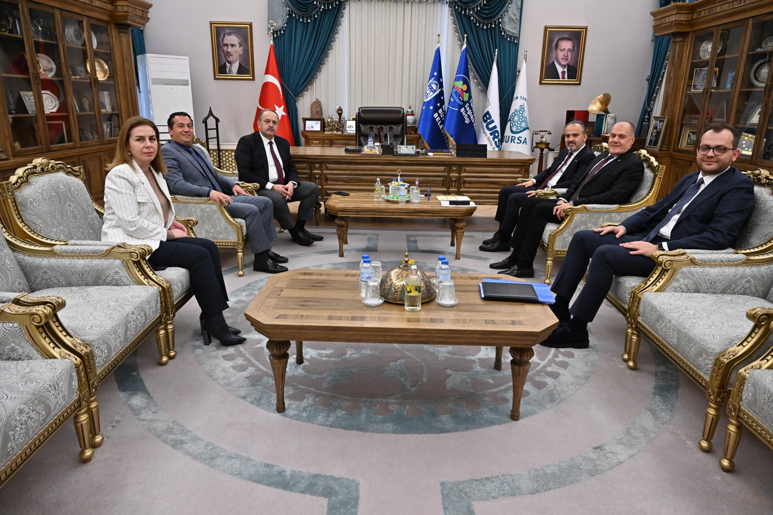 Hamaloğlu ve Anar, Aktaş ile görüştü