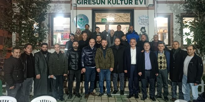 Gemlik Giresunlular derneğinden şehitlerimiz için program