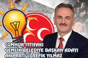 AK Parti Adayı Refik Yılmaz
