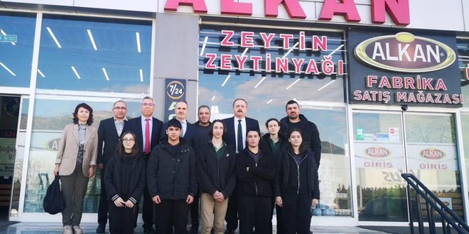 GEMLİK FEN LİSESİ VE HİSAR ANADOLU LİSESİ'NDEN ALKAN ZEYTİNCİLİK ' E TEŞEKKÜR ZİYARETİ