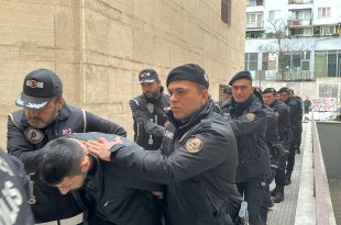 Gemlik'te Gözaltına Alınan Kafes-46 şüphelileri adliyeye sevk edildi