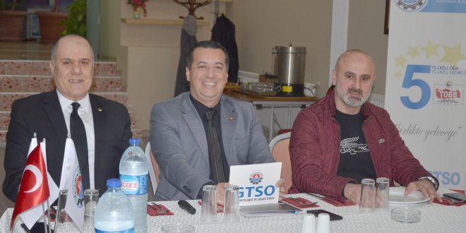 GTSO ilçe basını ile bir araya geldi