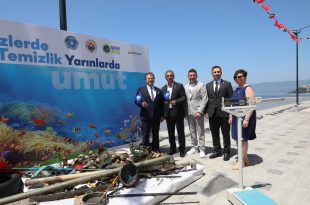 Başkan Deviren deniz dibi temizliğine katıldı