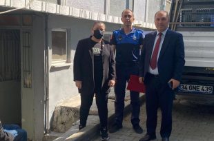 Çöp eve belediye operasyonu