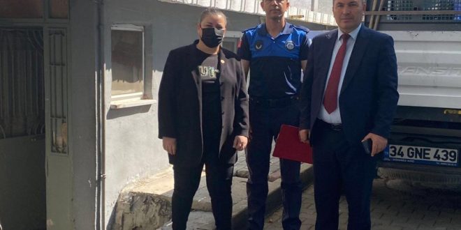 Çöp eve belediye operasyonu