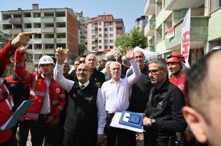 Gemlik'te deprem gibi tatbikat