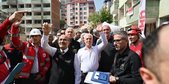 Gemlik'te deprem gibi tatbikat