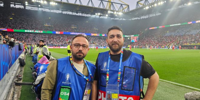 Bursalı gazeteciler EURO 2024'te