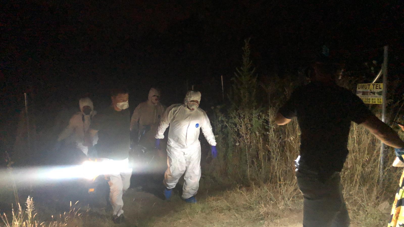 KUMLA’DA ZEYTİNLİK ALANDA KADIN CESEDİ BULUNDU…