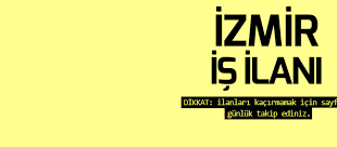 İzmir İş İlanları