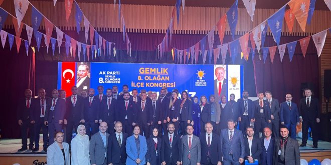 Gemlik AK Parti Yönetimi Belli Oldu