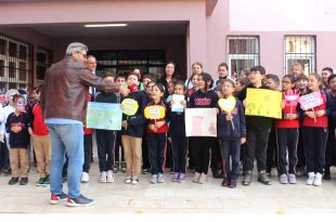 Gemlik 11 Eylül ilkokulunda mikrop avcıları iş başında