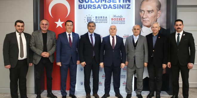 Gemlik Heyeti Bozbey ile bir araya geldi