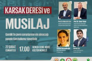 GEMLİK KENT KONSEYİNDEN ÇEVRE PANELİNE ÇAĞRI !!!